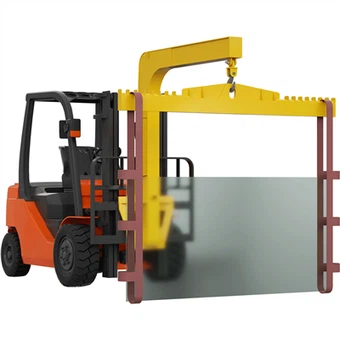 Dvigal z žerjavskim ročajem Slab dvigal viličarja viličarja Crane Boom Slab Paket Handler za viličarski tovornjak Crane Roka